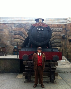 The train leaving from Hogwarts